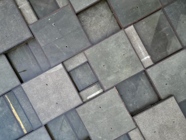 beton | staal | vierkant | grid